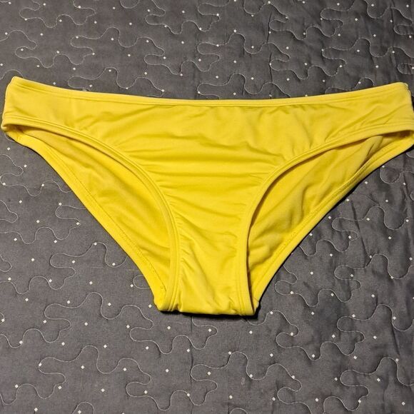 Kona Sol yellow swim bottoms new without tags - Picture 1 of 4